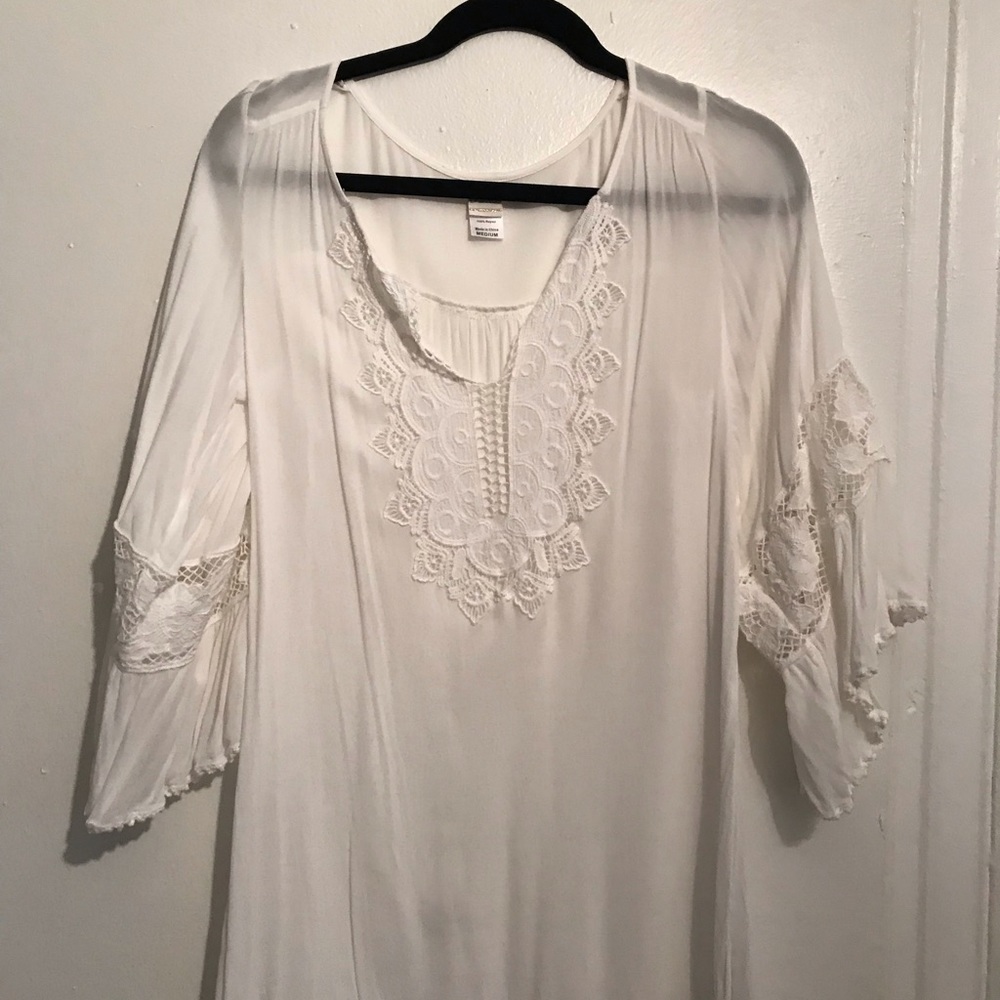 L. Space swim cover up